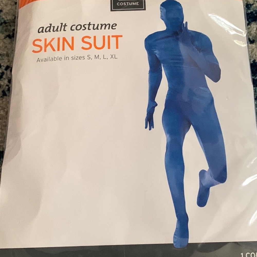 Blue Skin Suit